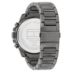 Montre Tommy Hilfiger Grey Steel Navy Dial Multi-function