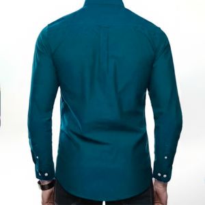 CHEMISE Bleu Pétrole