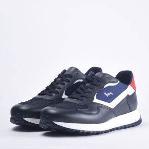 HARMONT AND BLAINE SCARPA UOMO CALF  BLU 