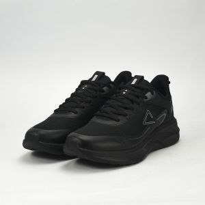 PEAK TRAINING RUNNING SHOES-ALL BLACK