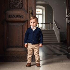 ENSEMBLE ENFANT PANTALON BEIGE	