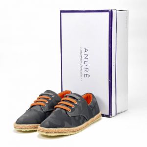ANDRÉ ESPADRILLE HOMME LIANE GRIS