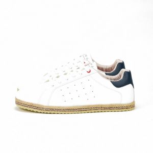 ANDRÉ  ESPADRILLE HOMME STANISH BLANC