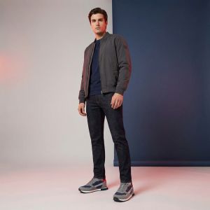 La Martina Low Top Leather Sneakers Grey