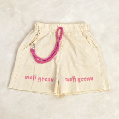 SHORT BEIGE POUR FILLE MOFF GREAN