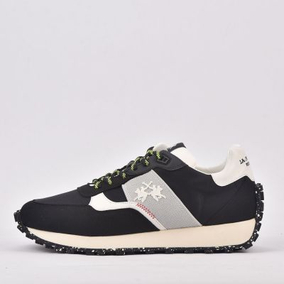 LA MARTINA SCARPA UOMO SUEDE ECO  TEX NYLON ECO NERO 