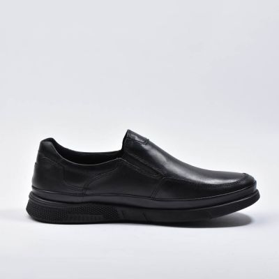 MOCASSINS CUIR NOIR