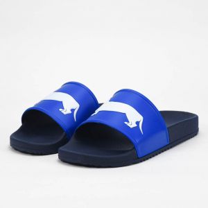 HARMONT AND BLAINE CIABATTA UOMO EVA - LOGO BLU - BIANCO  