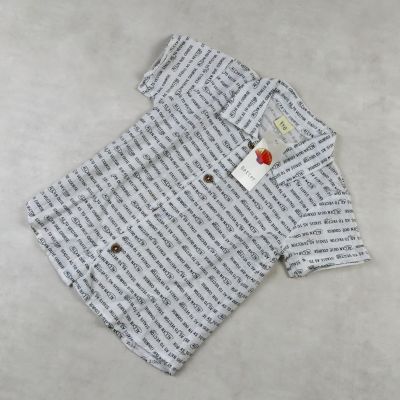 ENSEMBLE CHEMISIER BLANC AVEC SHORT jeans 