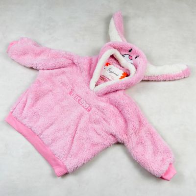 ENSEMBLE LAPIN ROSE -GEEK RABBIT