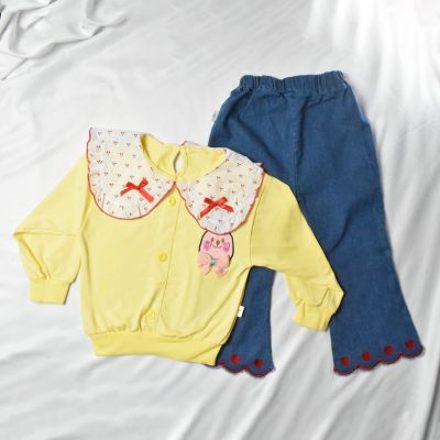 ENSEMBLE 2 pcs t-shirt JAUNE