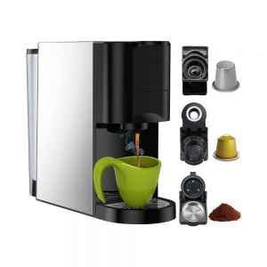 ENZO PROFESSIONAL SINGLE SERVE COFFEE MAKER FROTH AND BREW