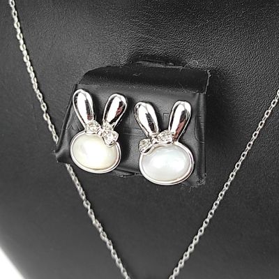Happy Bunny Silver