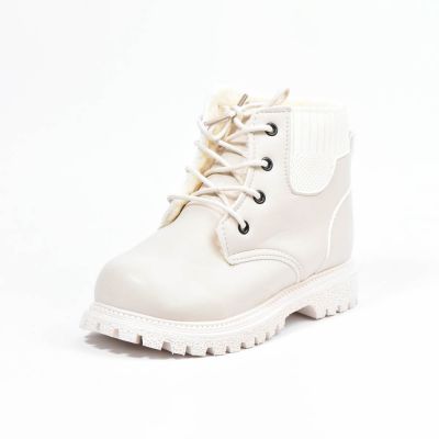 Bottes de neige Blanc-cassé coordonnantes Enfants 
