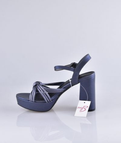 Sandale Talon femme myB BLEU NUIT 81512040 S