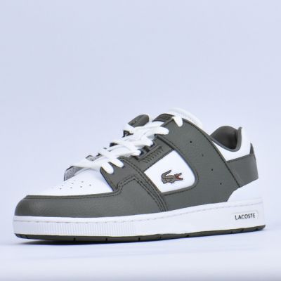 LACOSTE COURT CAGE WHT/KHK