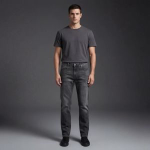 DEPART PANTALON JEAN DEPART REGULAR HOMME GRIS