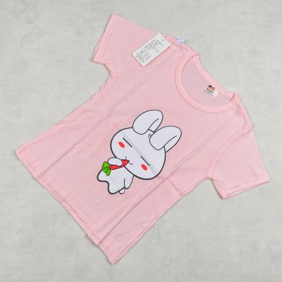 ENSEMBLE ROSE MOTIF LAPIN