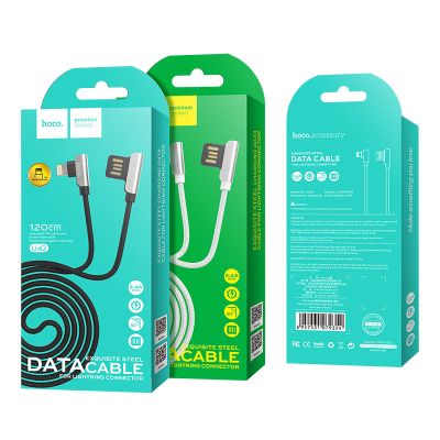 Câble USB vers Lightning « U42 Exquisite steel » de synchronisation des données de charge