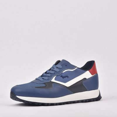 HARMONT AND BLAINE SCARPA UOMO CALF AZZURRO 