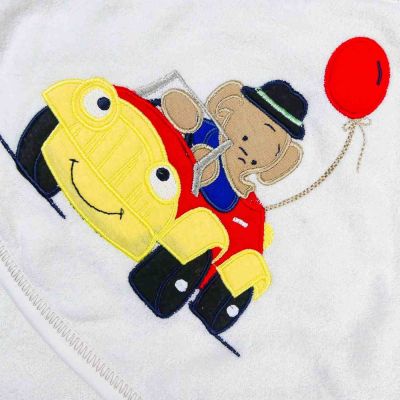 BABYLINE SERVIETTE 0013207_036 ROUGE