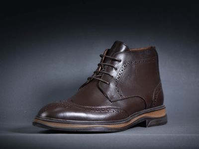 Demi boot tabac