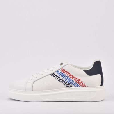 HARMONT AND BLAINE SCARPA UOMO CALF BIANCO  