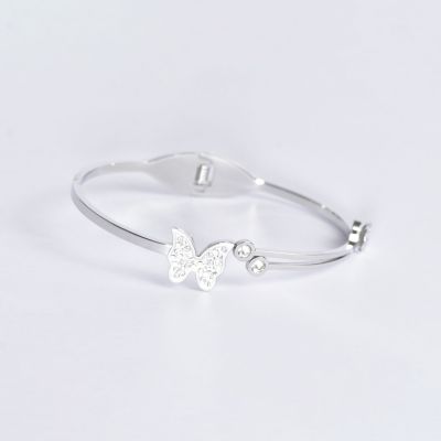 BRACELET LUMIÈRE DE PAPILLIONS ARGENT