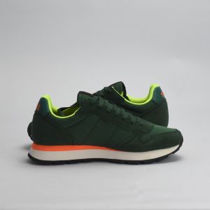 BASKET SUN68 TOM FLUO-37-VERDE SCURO