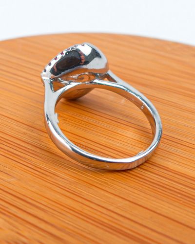 bague carré multi couleur 