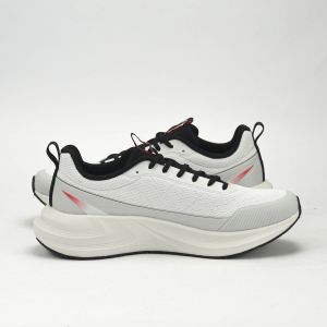 PEAK CUSHION RUNNING SHOES-LT.GREY/BLACK