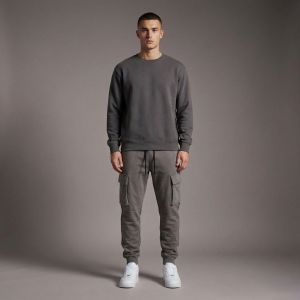 DEPART  JOGGING CARGO DEPART SLIM HOMME GRIS