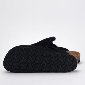 SABOT BIRK DAIM NOIR