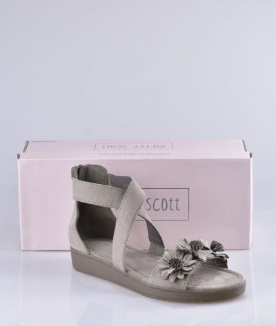 Sandale femme BLACK Merry scott Gris 8150205 s