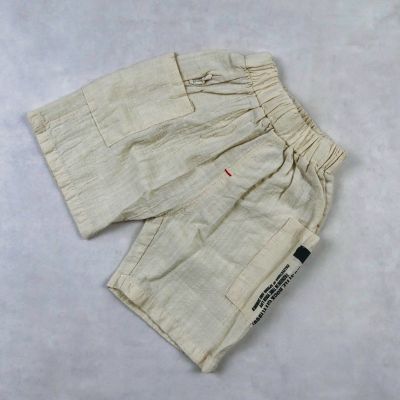 ENSEMBLE GARCON debardeur ROUGE AVEC SHORT BEIGE MOTIF HOLYWOOD 