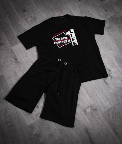 ENSEMBLE NOIR *YOU HAVE FLIGHT FOR IT *