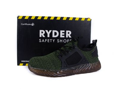 chaussures homme -stripes vert