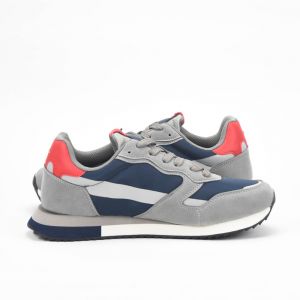 La Martina Low Top Leather Sneakers Grey