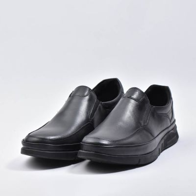 MOCASSINS CUIR NOIR