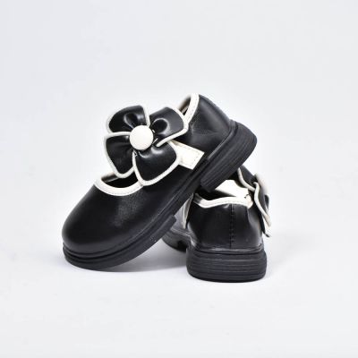 Chaussures plates Mary Jane Noir