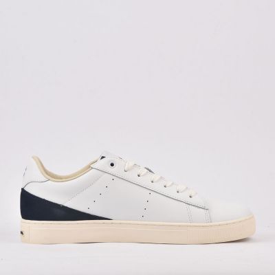 LA MARTINA SCARPA UOMO CALF - TAPE BIANCO - ROSSO  