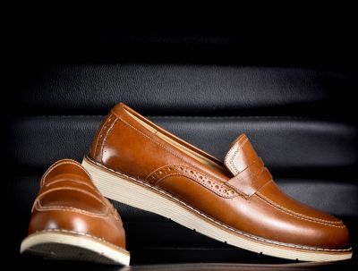 Mocassin marron 
