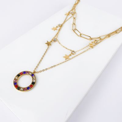 Collier Double Chaine N°58