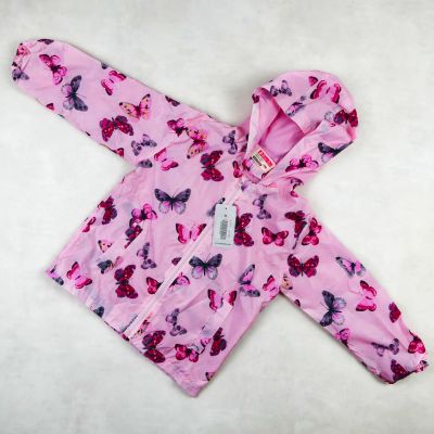 VESTE CAWET ROSE -MOTIF PAPILLON