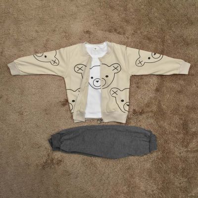 ENSEMBLE kaws 3pcs BLANC CASSÉ