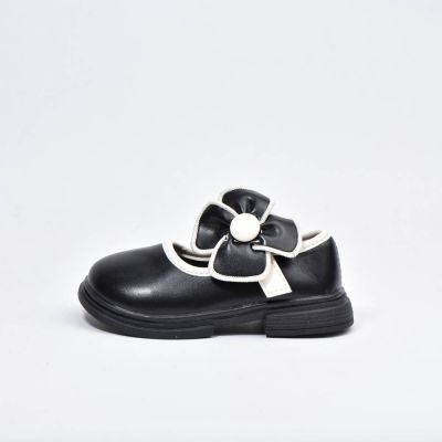 Chaussures plates Mary Jane Noir