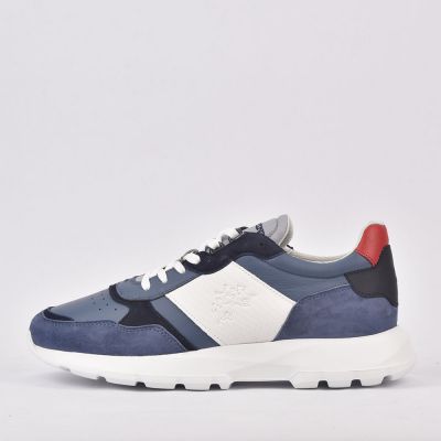 LA MARTINA SCARPA UOMO CAMOSCIO MANILA BLU  BLU  