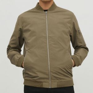 JACK & JONES BOMBER JOMER BOMBER KHAKI