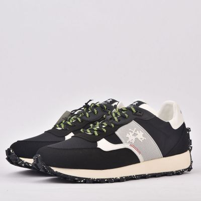 LA MARTINA SCARPA UOMO SUEDE ECO  TEX NYLON ECO NERO 