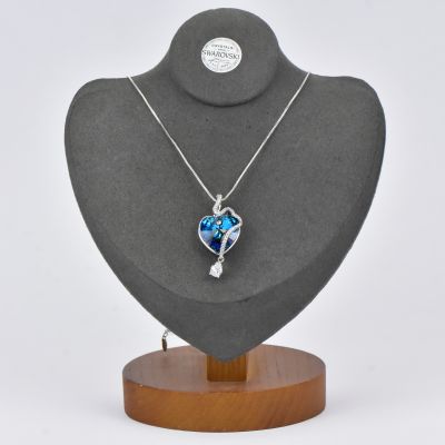 Ocean Blue Heart Pearl